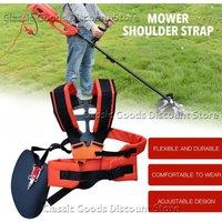 Trimmer Strap Double Shoulder Harness Adjustable Shoulder Support Belt Comfort Labor-saving Universal for Weedeater Mower Brush