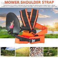 Padded Belt for Brush Cutter Trimmer Garden Pruner Comfortable Labor Saving W Shape Double Shoulder Harness Strap