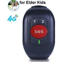 4G Elderly Child GPS Tracker SOS Button Wristband GPS Emergency Alarm IP67 Waterproof GPS TrackingHeart Rate Blood Pressure