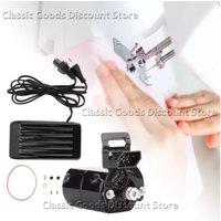Sewing Machine Motor Kit Sewing Machine Motor Set 180W 220V with Foot Pedal for Household Use for Domestic Home Sewing Machines