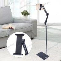 Universal Adjustable 360 Tablet Holder Floor Stand Clamp Phone IPad