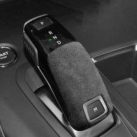Alcantara Suede Parts Gear Lever Shift Knob Cover Protector Trim For Peugeot 580L 2008 4008 5008 Car
