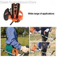 Adjustable Lawn Mower Harness Strap Double Shoulder Strap Labor Saving Grass Trimmer Strap
