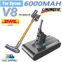 For Dyson V8 12800mAh Battery 18650 Cell Replacement Battery For Dyson V8 Absolute V8 Animal SV10 Handheld Vacuum Cleaner