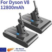 12800mAh 21.6V Battery For Dyson V8 Battery V8 series ,V8 Absolute Li-ion SV10 Vacuum Cleaner Rechargeable BATTERY L70