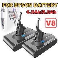 12800mAh 21.6V For Dyson V8 Battery Absolute V8 Animal/Fluffy Li-ion SV10 Handheld Vacuum Cleaner series Rechargeable batteries