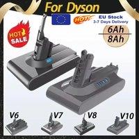 For Dyson V8 12800mAh 21.6V Replacement Battery for Dyson V8 Absolute Cord-Free Vacuum Handheld Vacuum Cleaner Dyson V8 Battery