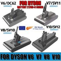 NEW 21.6V For Dyson Battery V6 V7 V8 V10 V11 V12 SV11 SV10 SV12 SV15 Absolute Vacuum Cleaner Rechargeable 18650 Cells Batteries