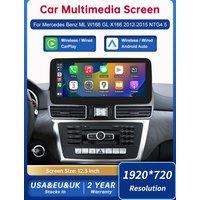 Touch Display Multimedia Player for ML W166 GL X166 2012-2015 NTG4.5 GPS Carplay Screen