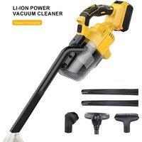 Electric Vacuum Cleaner Handheld Mini Cordless Large Suction Power Long Life Rechargeable Car Vacuum Cleaner (for Dewalt Battery