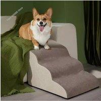 Dog House Dog Stairs Pet 2/3 Steps Stairs for Small Dog Cat Pet Ramp Ladder Anti-slip Removable Dogs