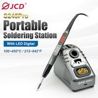 JCD S245Pro Soldering Iron Station 110W High Power Automatic Sleep LED Digital Display Iron Aluminum