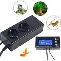 12 LCD Digital Thermostat Temperature Controller for Aquarium Reptile