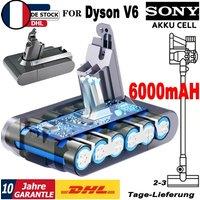 Vacuum Cleaner rechargeable Battery for Dyson V6 V7 V8 V10 V11 Series SV07 SV09 SV10 SV12 Absolute Fluffy Animal Pro Battery
