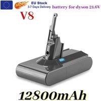 100% NEW for Dyson V8 21.6V 12800mAh Replacement Battery for Dyson V8 Absolute Cord-Free Vacuum Handheld Vacuum Cleaner Battery