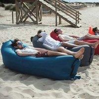 Quick Inflation Foldable Inflatable Lounger for Lazy Outdoor Relaxation Air Sofa Layers Couch Furniture Single Sofas Home Relax