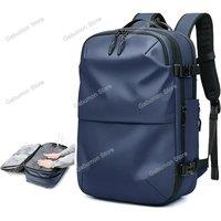 Vacuum Compression Backpack with Vacuum Pump Expandable Travel Backpack for Men Women Airline