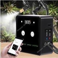 Rainforest Sprayer WiFi Control Automatic Mist Rainforest Timing Spray System Kit Irrigation Timer Reptile Sprayer Humidifier
