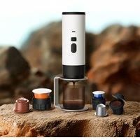 2025 NewPortable Capsule Coffee Machine: High Pressure Brewing/Wireless Fast Heat/Long Battery & Touch Screen Display