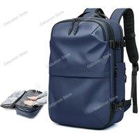 Vacuum Compression Backpack with Vacuum Pump Expandable Travel Backpack for Men Women Airline