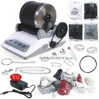 110/220V Rock Tumbler Kit DIY Electric Rock Tumbler Toy with Rough Gemstones Polishing Grits for