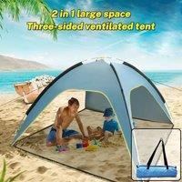 Quick Automatic Opening Beach Tent Sun Shelter Tent Shade Lightwight Pop for Outdoor Camping Three Ventilated And Spacious Tents
