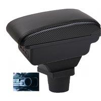 Car Toyota Prius C Aqua Armrest box central console storage case driver elbow support