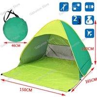 Hot Sale Quick Automatic Beach Tent Outdoor Beach Shade Sun Shelter Tent UPF50+ Portable Beach