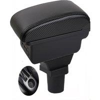 Car Toyota Yaris Vitz Vios Hatchback Armrest box central console storage case driver elbow support