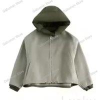 Casual Loose Women Hooded Jacket Solid Patchwork Zipper Long Sleeved Warm Coats 2025 Autumn Winter