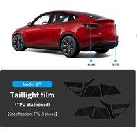 for Tesla 2021-2023 Model 3 Y TPU Tail light film Blackening Tail light protective film decorative film