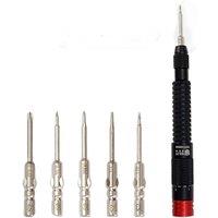 BST-9908 Adjustable Torque Screwdriver Set 1Pcs Anti Slip Handle +5Pcs Replaceable S2 Bits for Repair Various Electronics