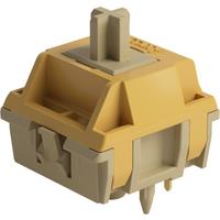 Akko Bittersweet Switch 5-Pin 48gf Tactile Switch Muted Thocky Factory Lubed Compatible with Cherry MX Mechanical Keyboard 45pcs
