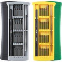 22 in 1 Precision Screwdriver Set 1Pcs Handle With 20Pcs Magnetic Bits 1Pcs Tweezer for Repair Various Electronics