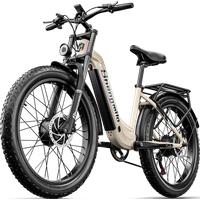 Electric Bike Shengmilo S700 2000W Dual Motor Adult Electric Bicycle 48V17.5AH Men's E-Mountain ebike 26" Fat Tire E-bike