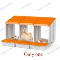Compartment Roll Out Nesting Box for Chickens | Heavy Duty Chicken Coop Nesting Box with Lid Cover