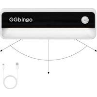 GGbingo LED Motion Sensor Night Lights USB Rechargeable Magnetic Wall Light Room Aisle Bedroom Portable Night Lamp