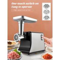 Stainless Steel Electric Meat Grinder 220V Household Multifunctional Food Grade Meat Grinder Meat