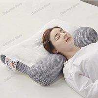 Super Ergonomic Pillow Orthopedic All Sleeping Positions Cervical Contour Pillow Neck pillow for neck and shoulder pain Relief