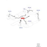 For Land Rover Range Rover Sport Center Right Oxygen O2 Sensor 3.0L V6 5.0L V8 LR140073