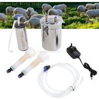 2L Goat Sheep Cow Milking Kit Portable Electric Milking Machine UK Plug Cow MilkingMachine Milking