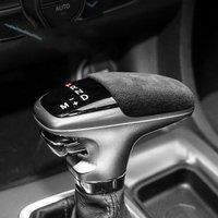 Alcantara Suede Gear Shift Knob Cover Overlays Protector Trim For Dodge Challenger SRT Durango SRT Charger SRT Accessories Auto