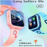 Kids Smart Watch 4g GPS WiFi Phone Watch 1000mAh Video Call Tracker Location SOS Call Back Monitor Children Gifts Smartwatch