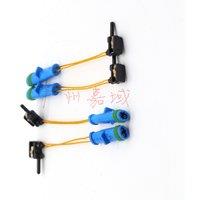 For Mercedes Benz C300 C400 CLA250 W231 W222 C217 R231 C43 C350e CLA250 CLA45 2115401717 4Pcs Front Brake Pad Wear Sensor