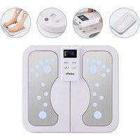 Electric EMS & TENS Foot Massager Circulation Foot Stimulator Improves Circulation Feet Legs Circulation Machine Sole Massager