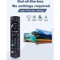 Mando a distancia Universal para TV Panasonic, compatible con N2QAYB000604, N2QAYB00815, N2QAYB000181, N2QAYB000182, N2Qayb00118