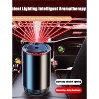Car Air Freshener Smart Fragrance Diffuser 500mAH Aroma Humidifier Starry Light Oil Fragrance