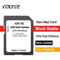 Navigation Upgrade 2024 Sat Nav for Mazda 3 CX-30 2019-2021 Vehicle GPS SD Memory Card Maps Australia New Zealand