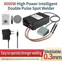 8000W Mini Spot Welder Kit DIY Automat 18650 Battery Pack Welding Portable Spot Welding Machine Pen for 0.15MM Nickel Strip
