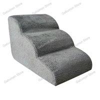 Ramp Stairs Dog for Bed Pet Dog Steps 3 Tiers Training Stairs Removable and Washable
